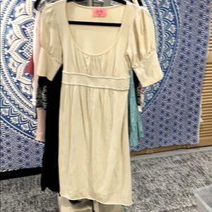 Juicy Couture Tan babydoll dress